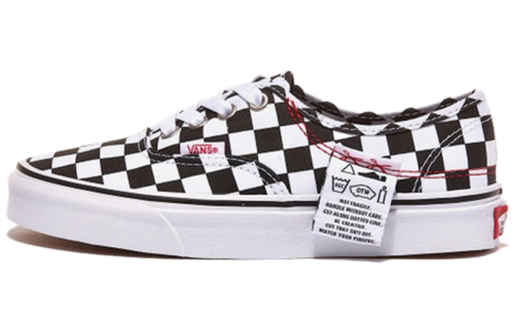 vans authentic hc 黑白棋盘格