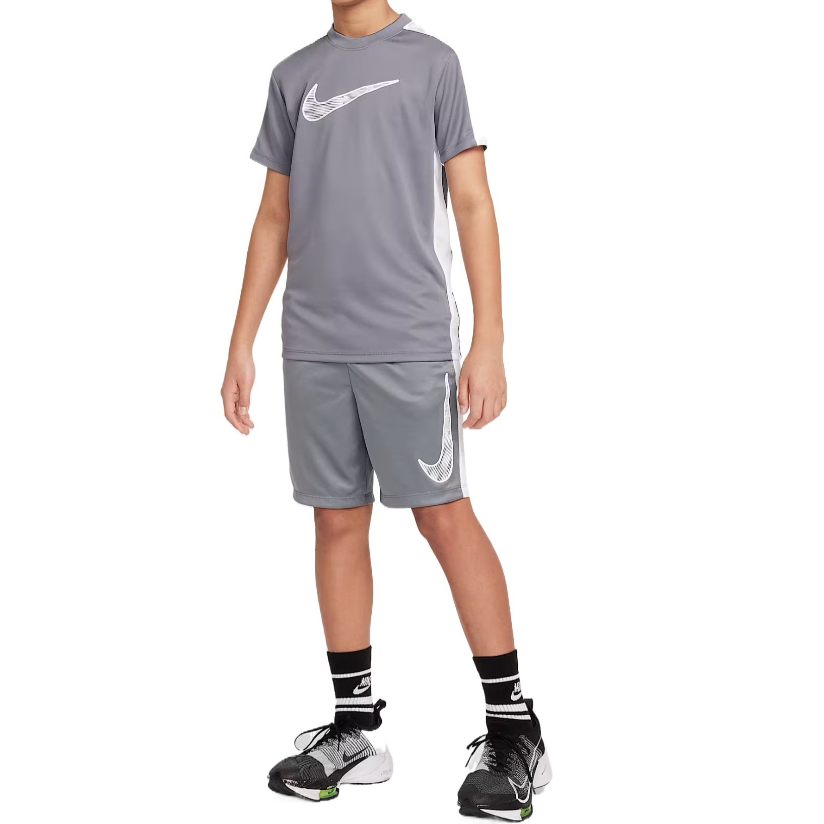 Мужские шорты Nike Dri-Fit Trophy23 (серые) — фото 3