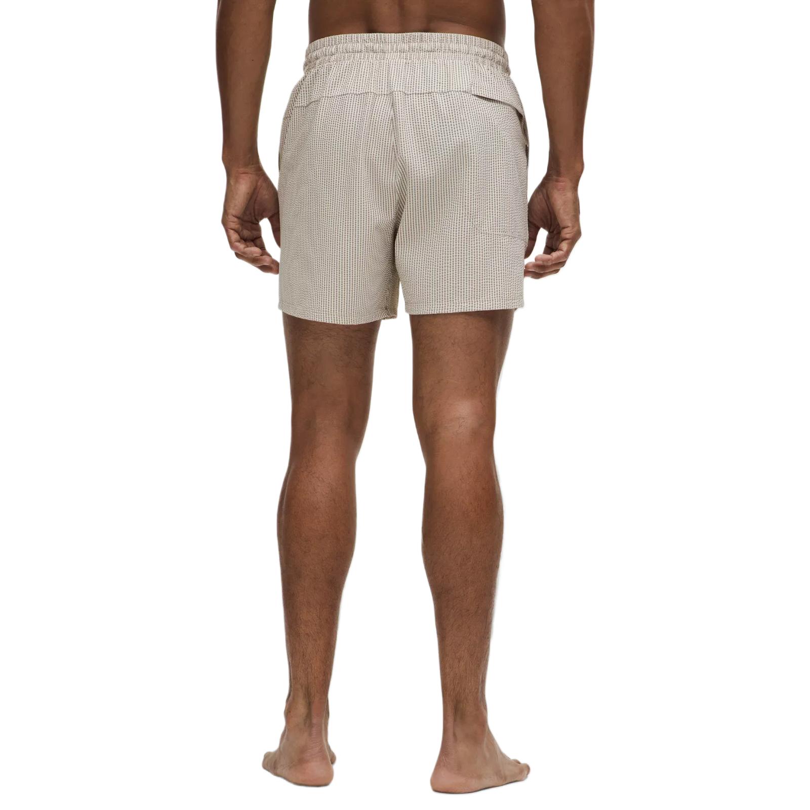 Lululemon Textured Swim Short Linerless Sports Shorts 5′ Men’s