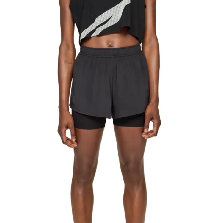 On Pace Shorts Sports Shorts Unisex Black