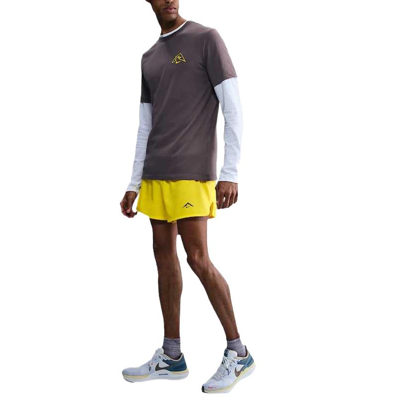 Acg Nike Trail Second Sunrise Men’s 5′ Dri FIT Adv Brief Lined Running Shorts