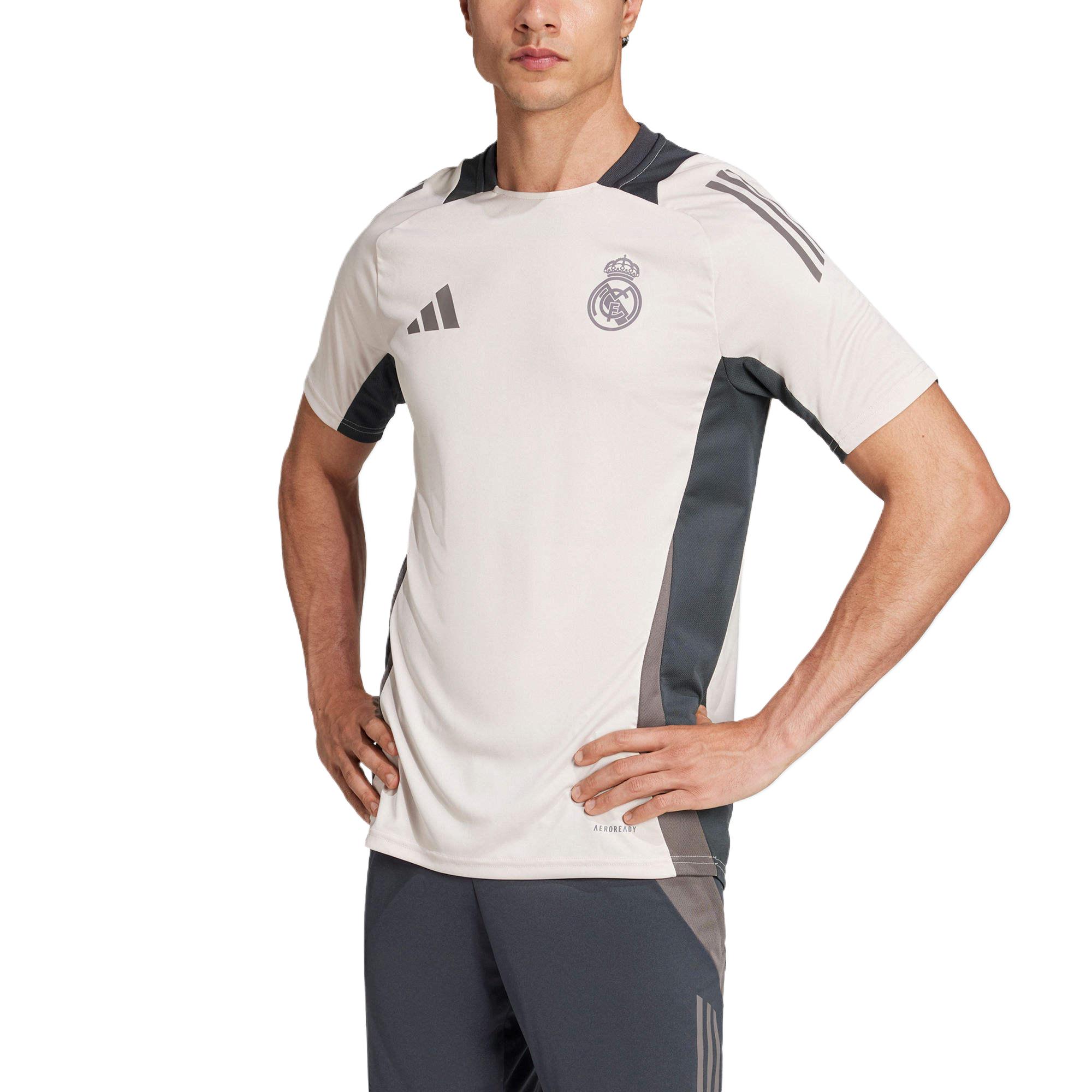 Adidas Real Madrid Tiro 24 Soccer Jersey Men’s White