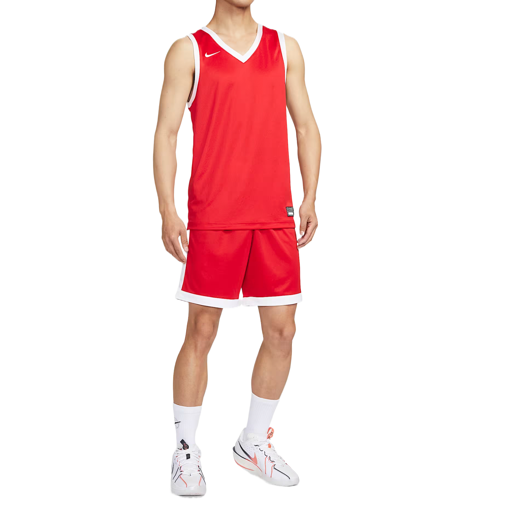 Nike Dri Fit Basketball Jersey Men’s University Red