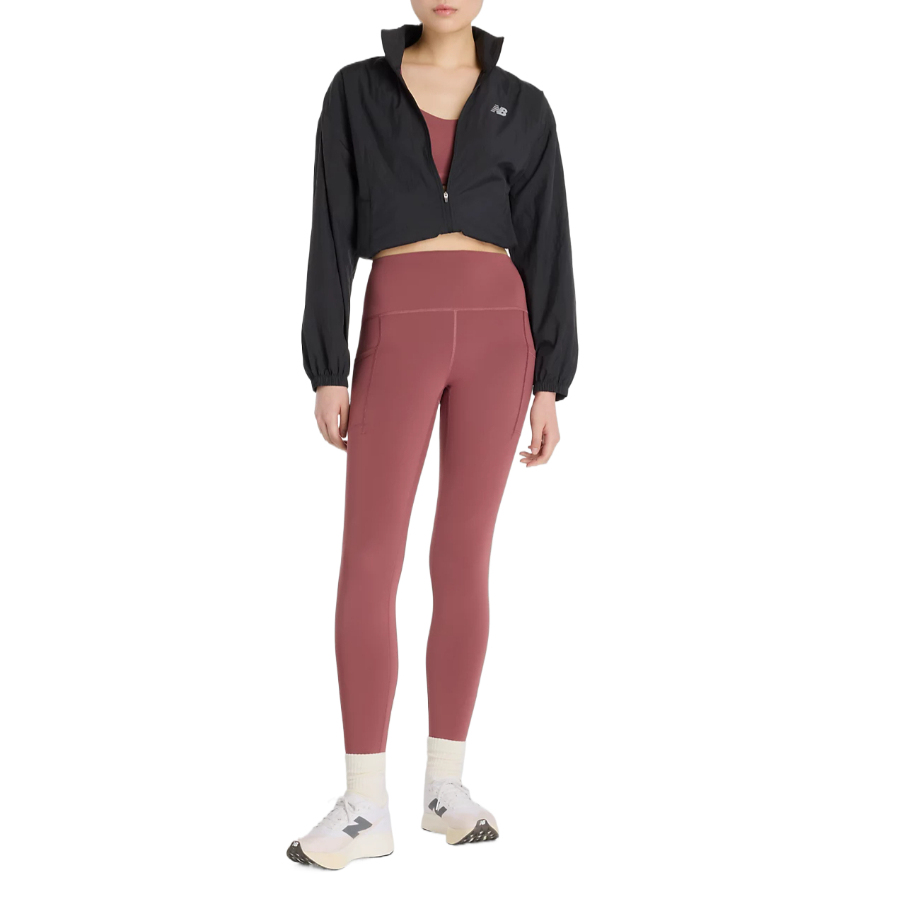 New Balance Nb Sleek Pocket High Rise Legging 25′