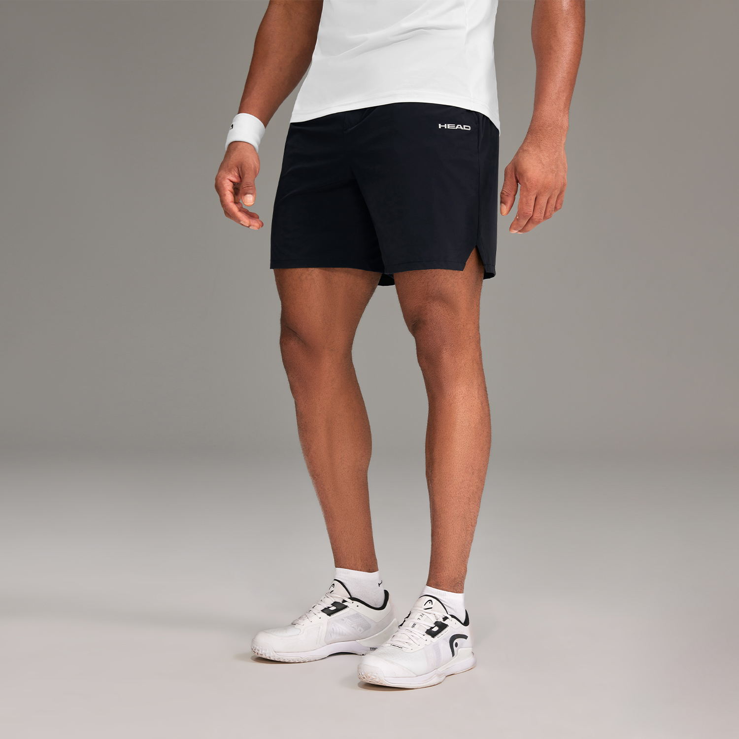 HEAD Sports Shorts Men’s Navy Blue Solid Color
