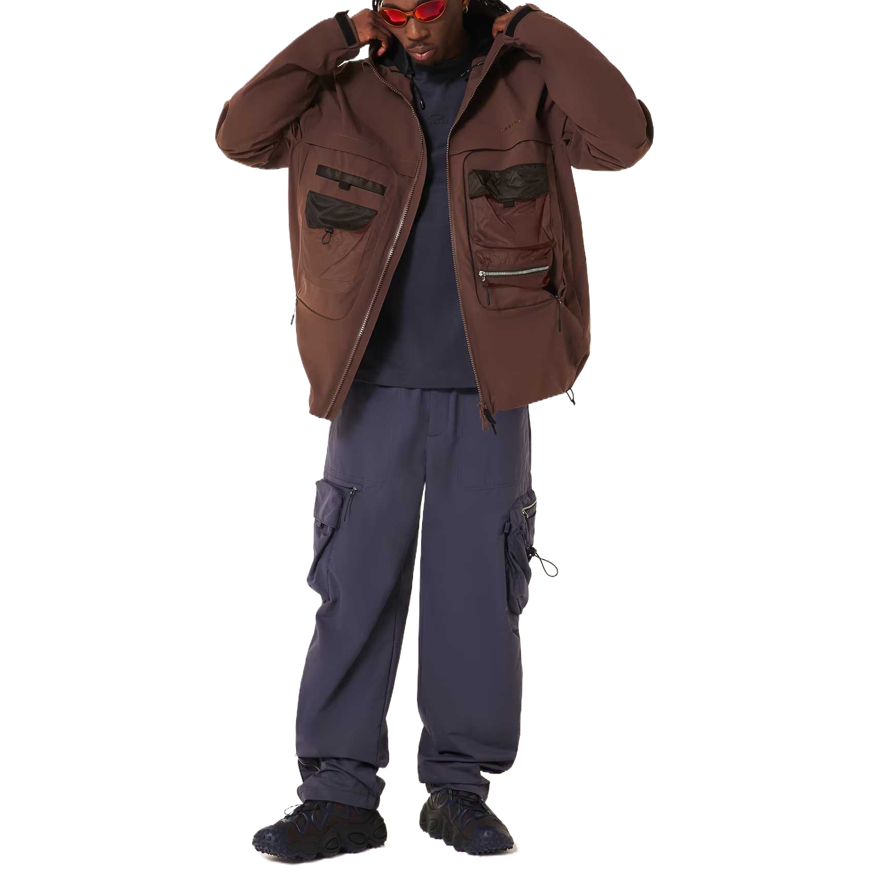 Мужские куртка Oakley Hooded Jacket (черная) — фото 3