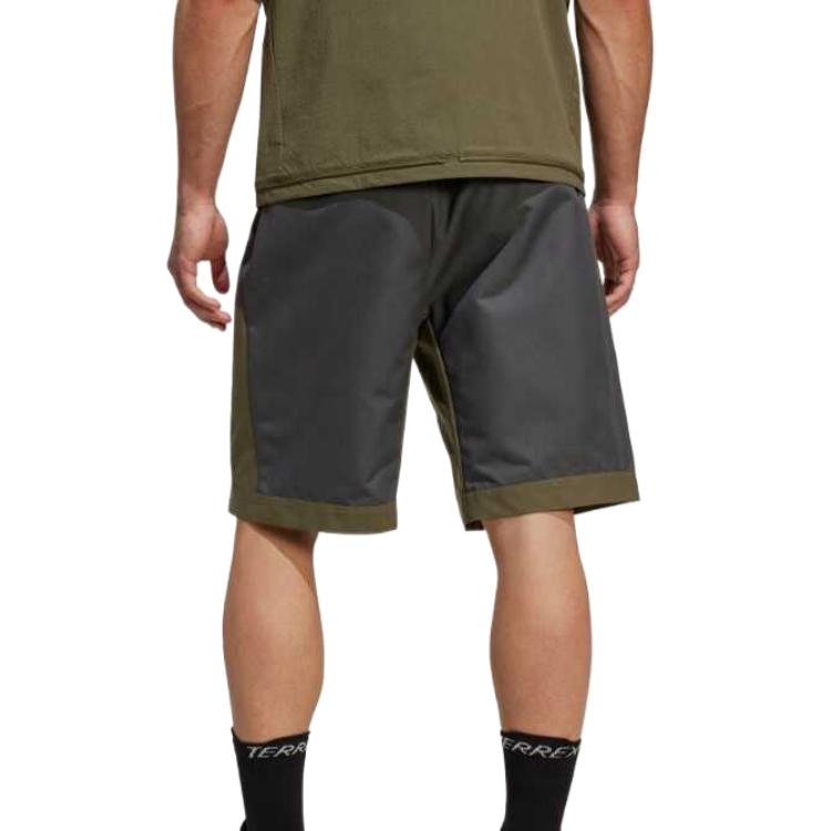 Adidas Terre SS25 Sports Shorts Men’s Olive Green