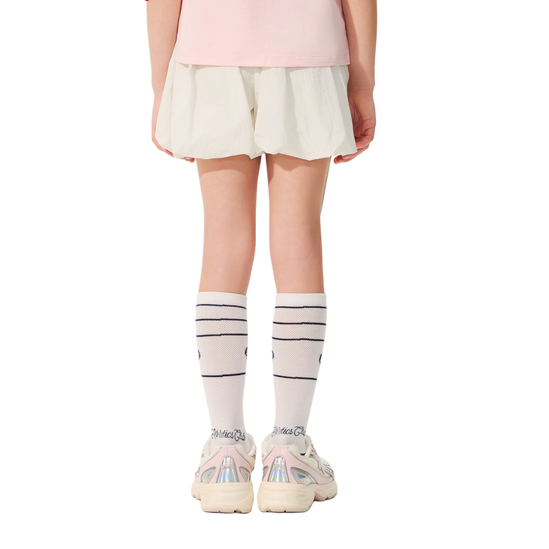 штаны New Balance New Balance SS26 (белый) — фото 3