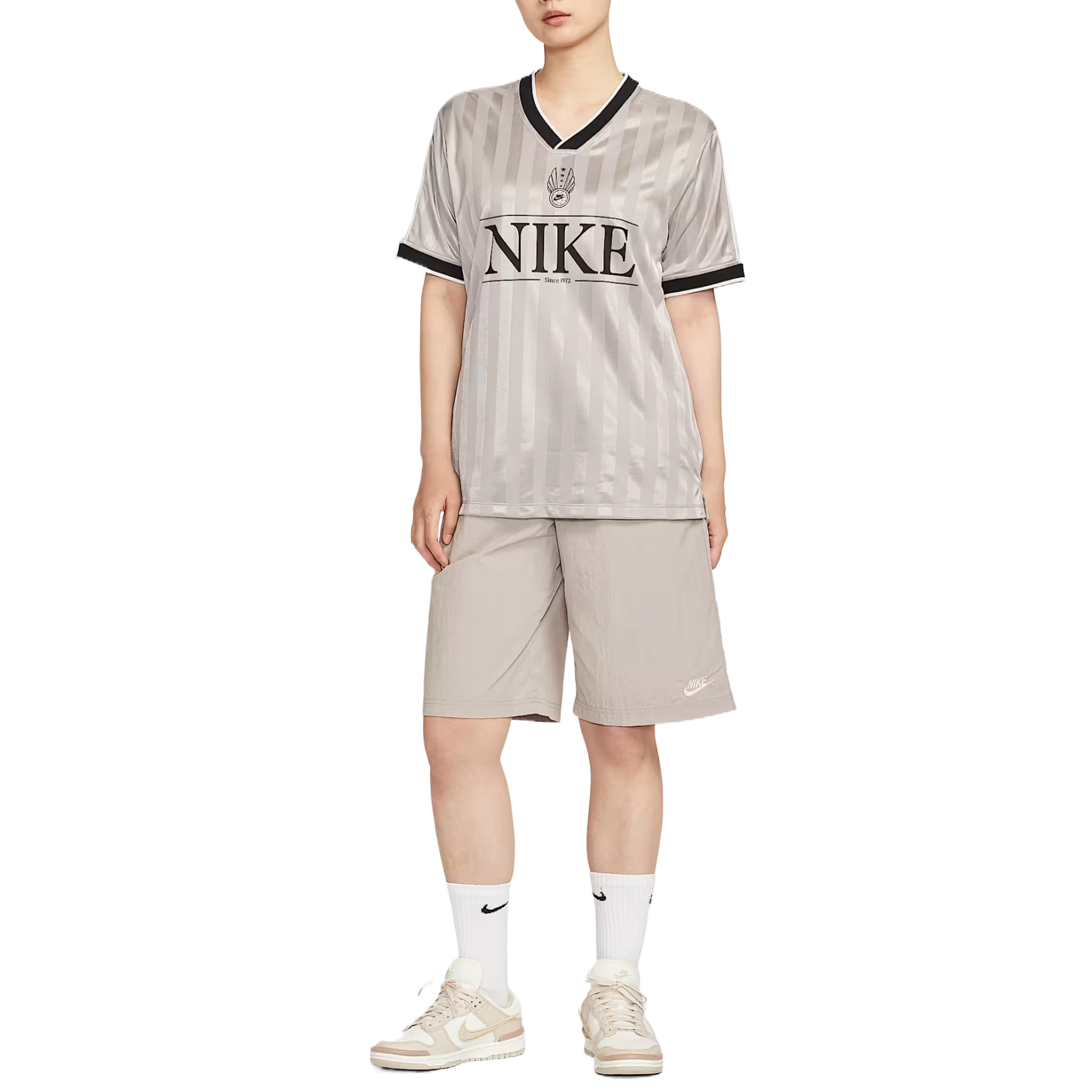 Nike Swoosh embroidered Elastic waist Shorts