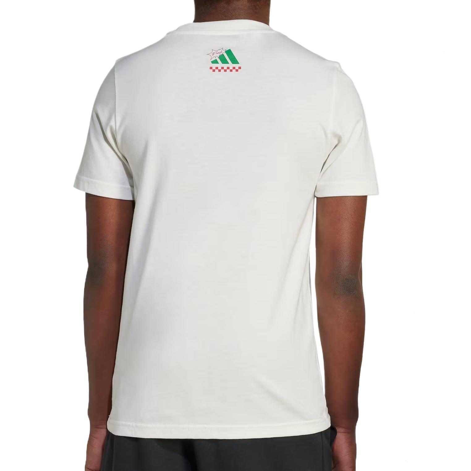Футболка adidas adidasT (белый) — фото 2