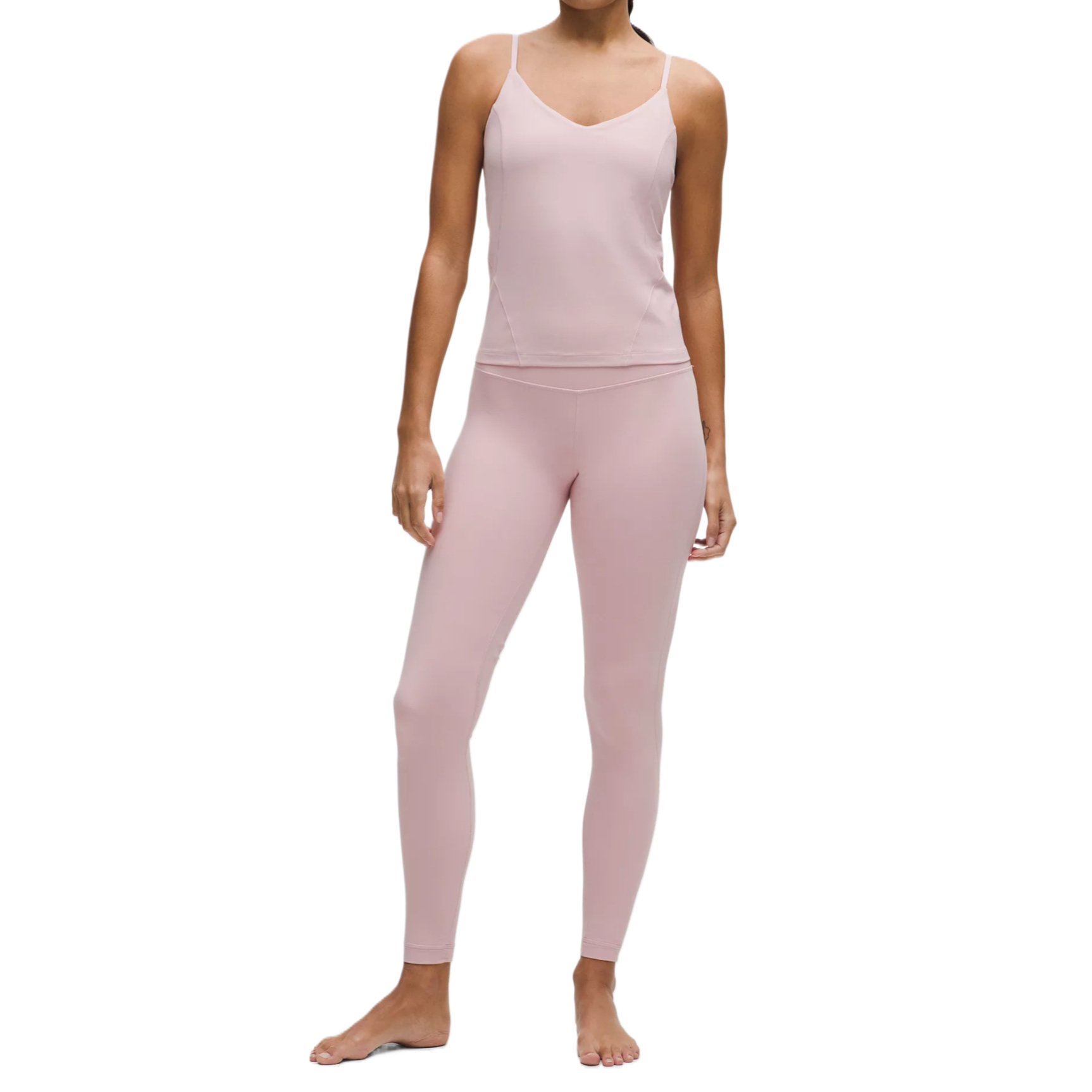 Lululemon Nulu™ Yoga Tank Top Women’s Pink Mist Pink Haze