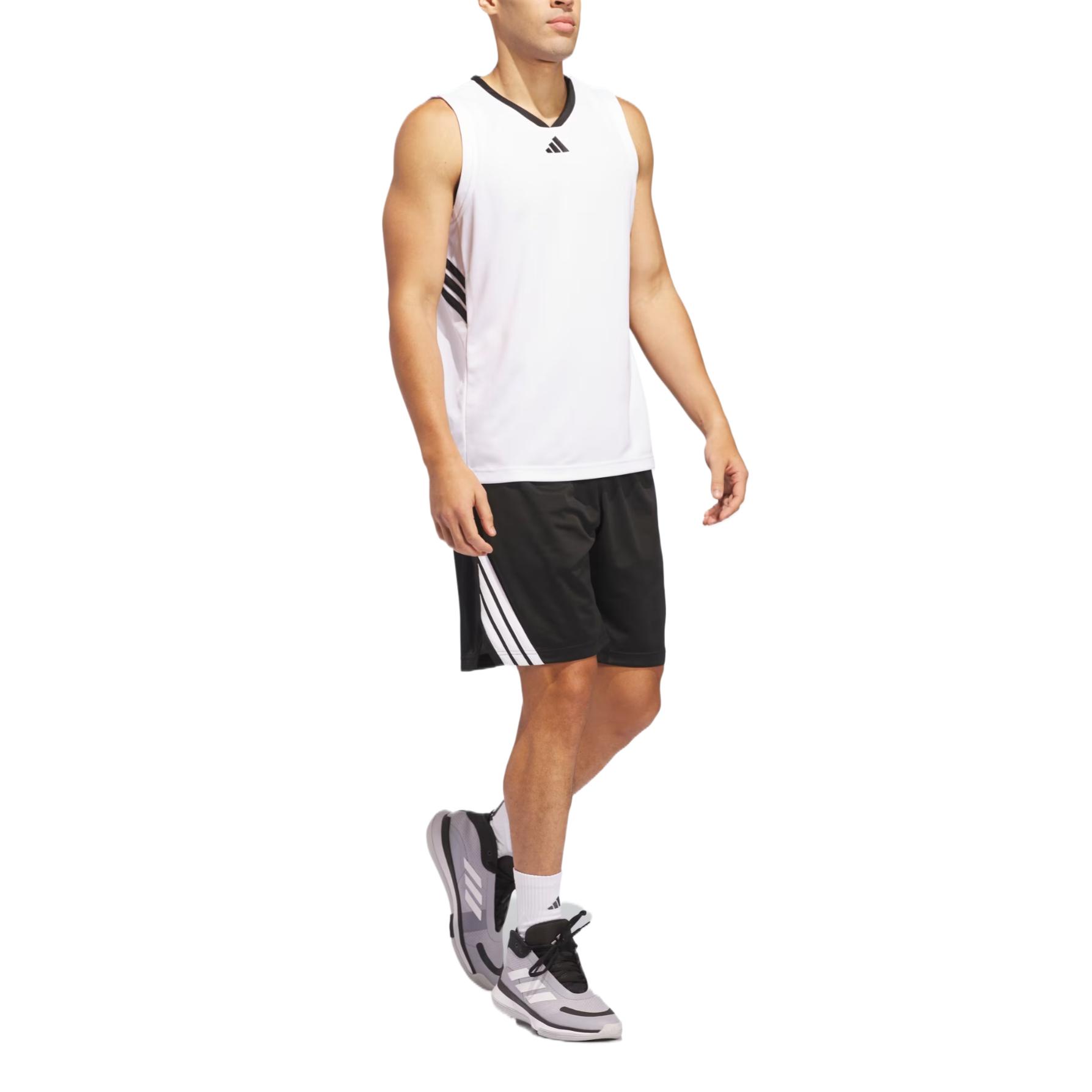 Adidas Free Shipping With AdiClub Legends 3 Stripes Basketball Shorts