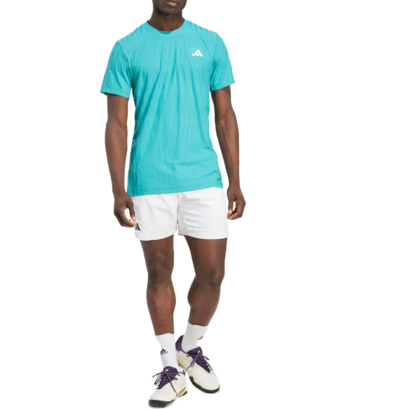 Adidas Free Shipping With AdiClub Tennis Climacool+ Airchill FreeLift Tee