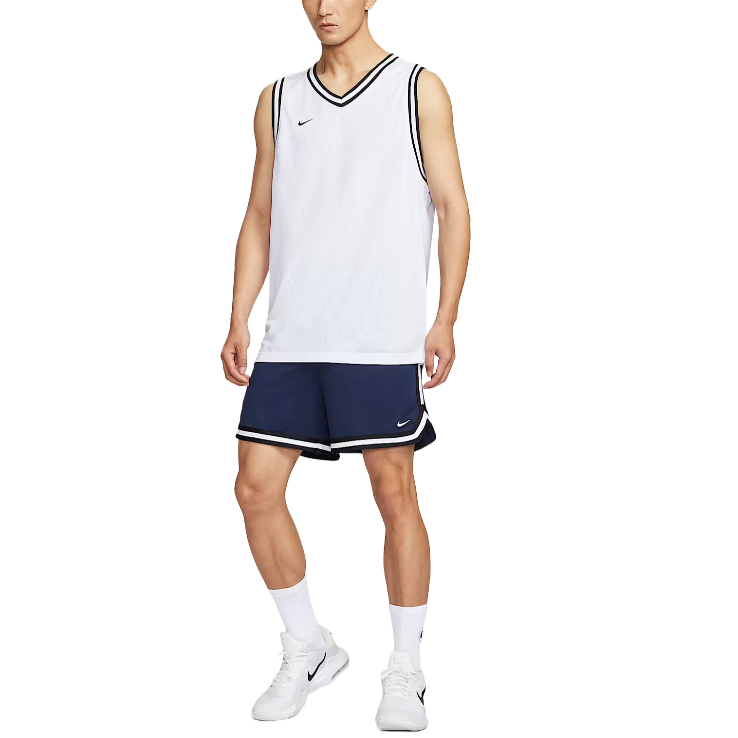 Nike DNADri Fit SS25 Sports Shorts Men’s Dark Navy Blue Black White