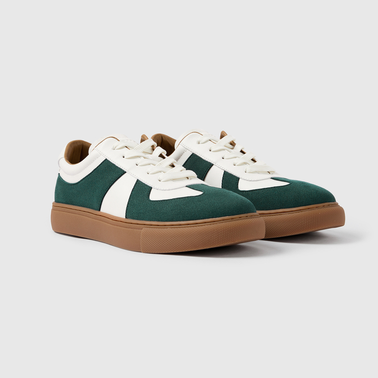 GXG synthetic leather casual training shoes, trendy and versatile, comfortable and antibacterial, minimalist color-block retro-style sporty, multi-color simple thick sole, lightweight, non-slip, wear-resistant, low-top skateboard shoes for men