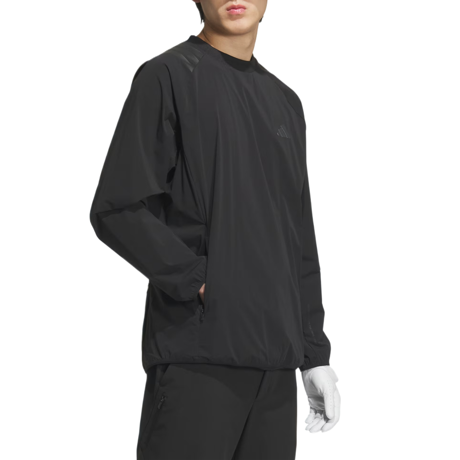 Adidas Golf Clothing Men’s Black Crew Neck Moderate