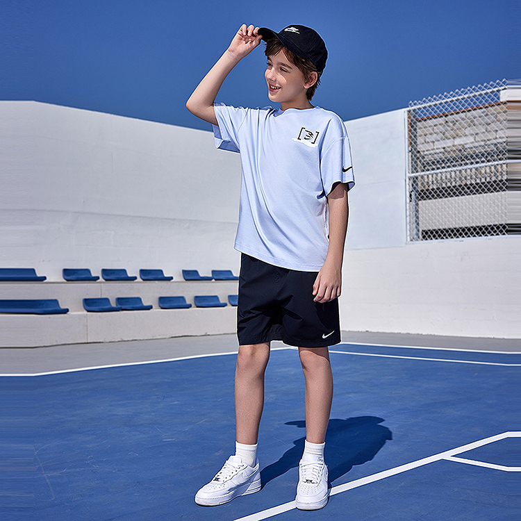 Мужская футболка Nike 3BrandT (черная) — фото 4