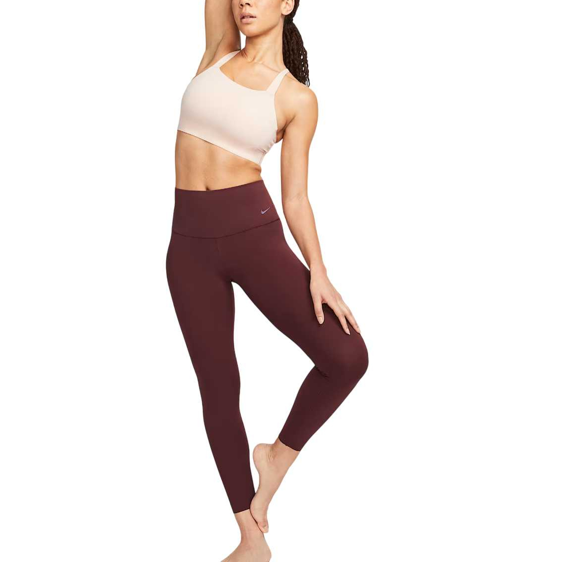 Nike Zenvy Yoga Pants Women’s Red Moderate