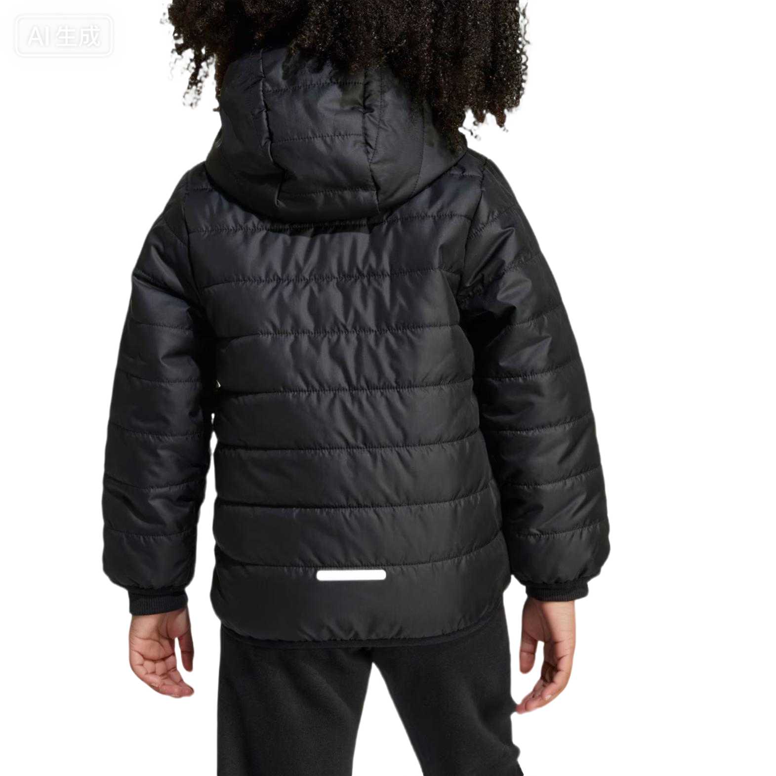 Детская куртка adidas Essentials (синяя) — фото 3