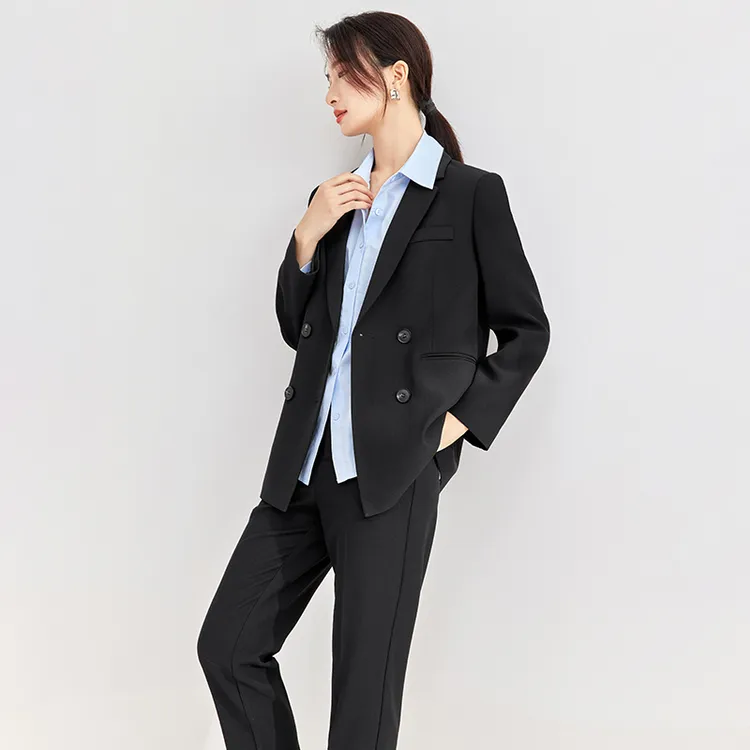 SENTUBILA Set Women's Elegant Black