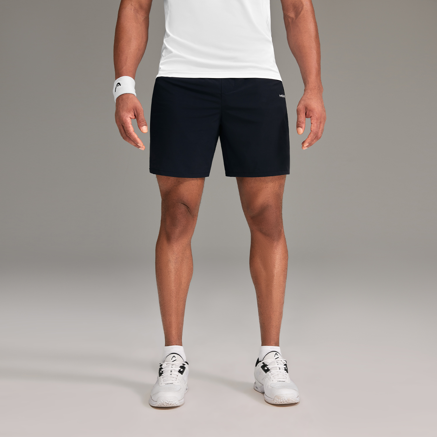 HEAD Sports Shorts Men’s Navy Blue Solid Color