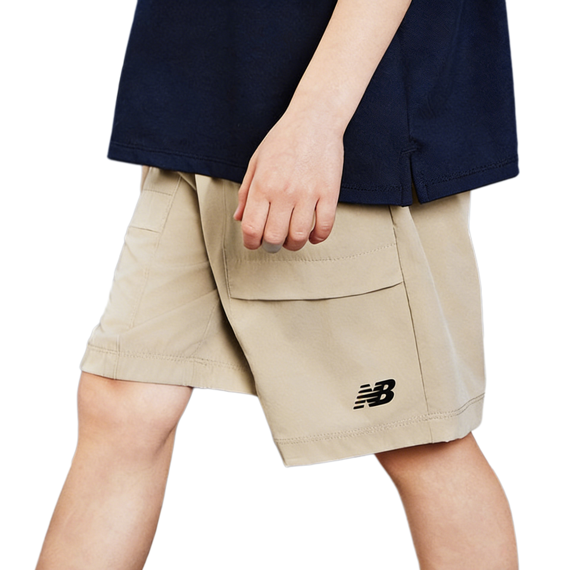 Шорты New Balance New Balance SS26 (бежевый) — фото 2