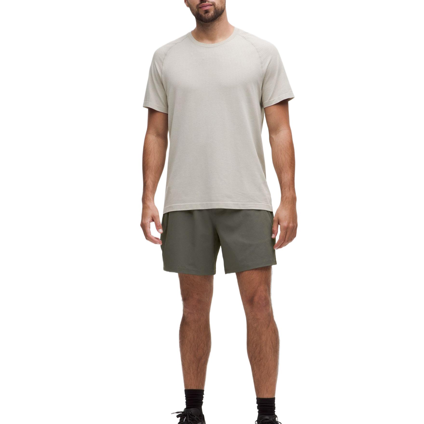 Lululemon Pace Breaker Sports Shorts 7′ Men’s Army Green