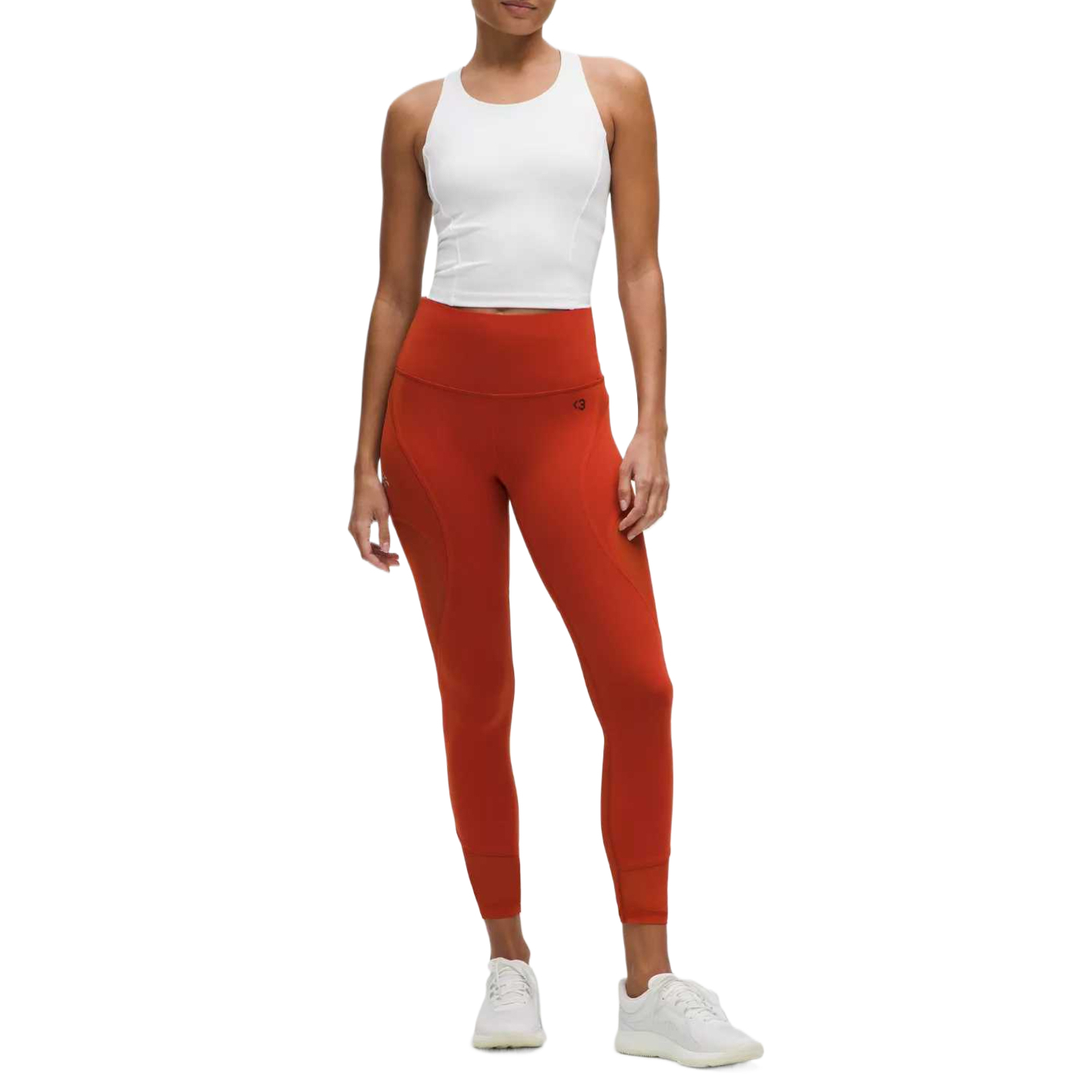 Lululemon Wunder Train Yoga Pants Women’s Orange Cinder Orange