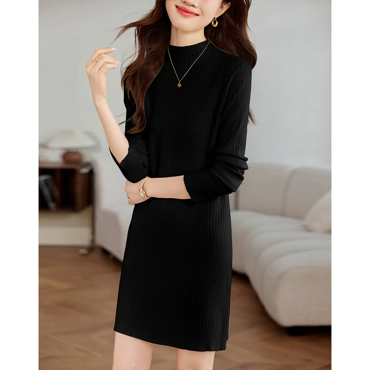 Love Elaine Long Sleeved Dress Women's