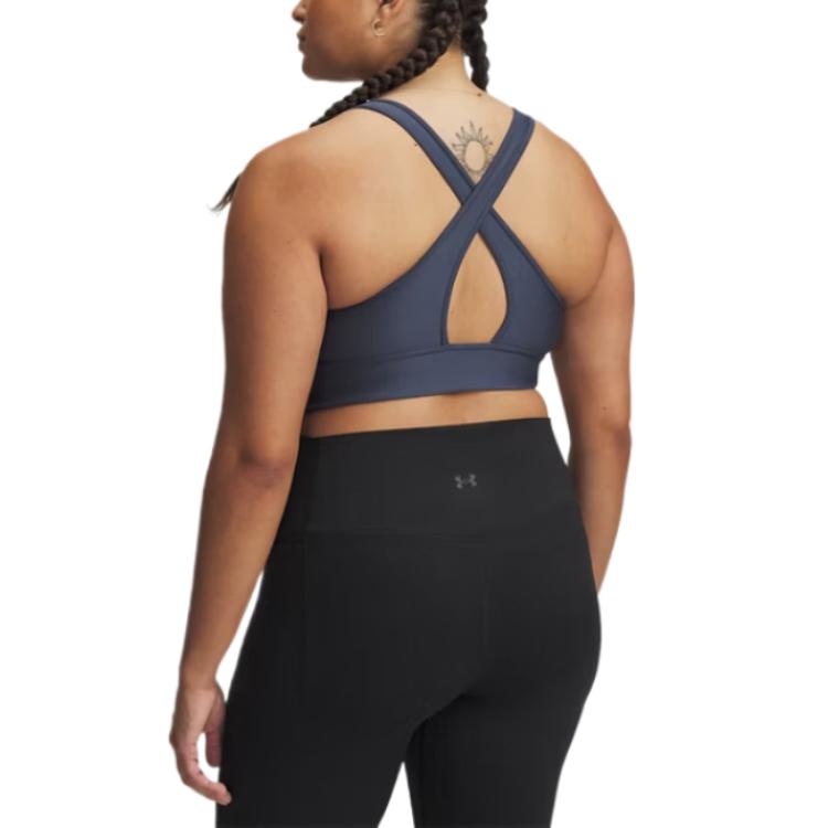 Under Armour Crossback Sports Underwear Women’s Gray Blue