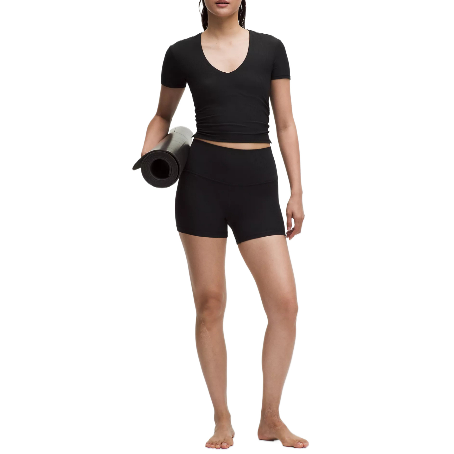 Lululemon Yoga T Shirts Women’s V Neck Moderate