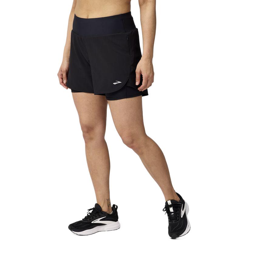Brooks Chaser Sports Shorts Women’s Black