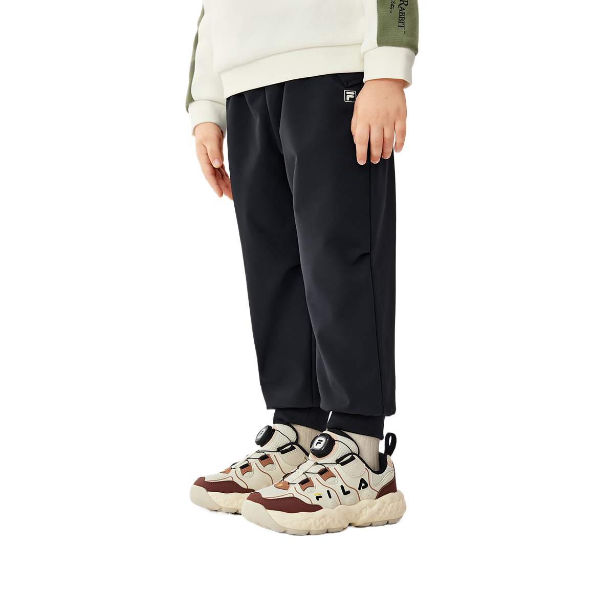 Штаны Fila KIDS x Peter Rabbit (бежевые) — фото 5