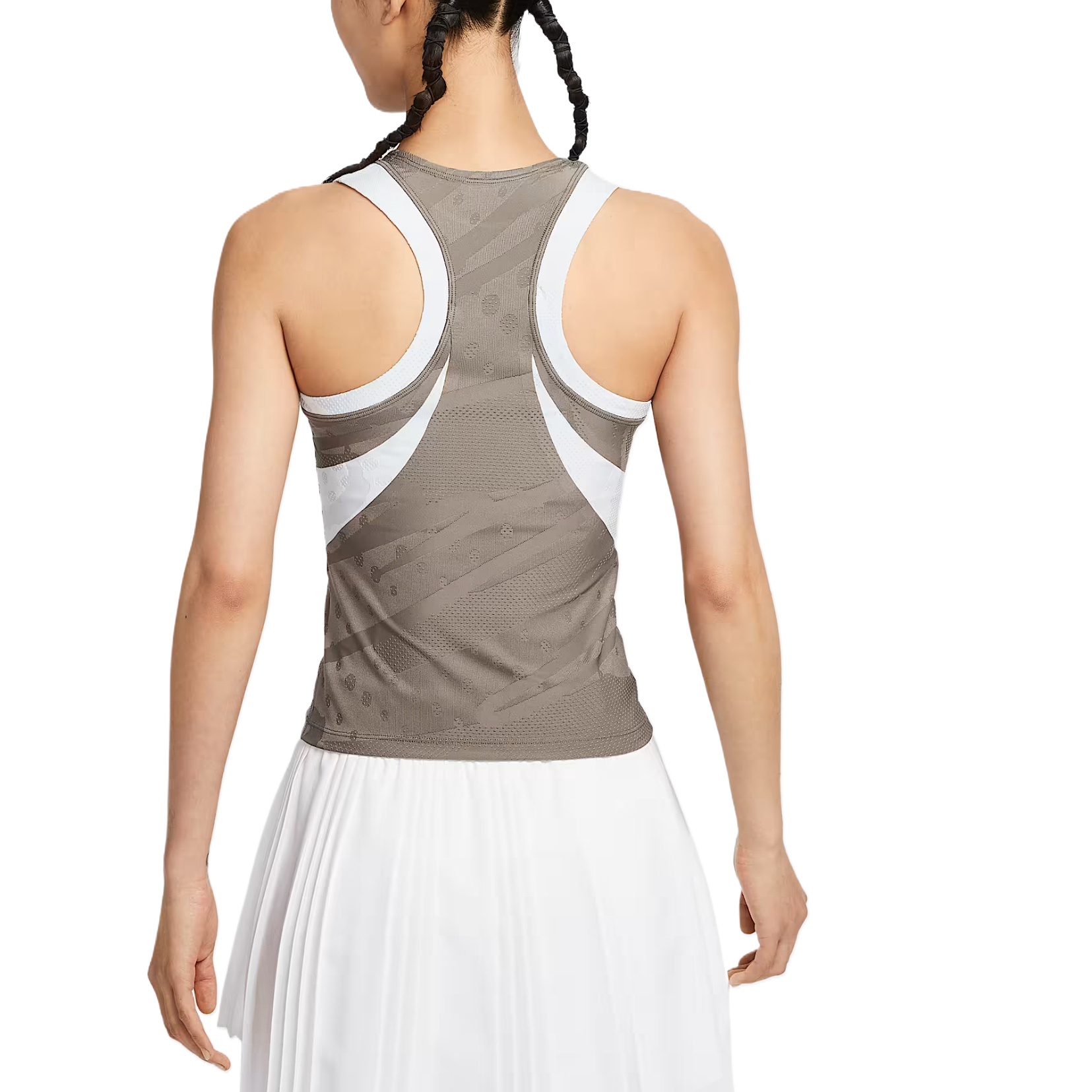 Nike SLAM DRI FIT SS25 Sport Vests Women’s Cave Stone Soccer Ball Gray White