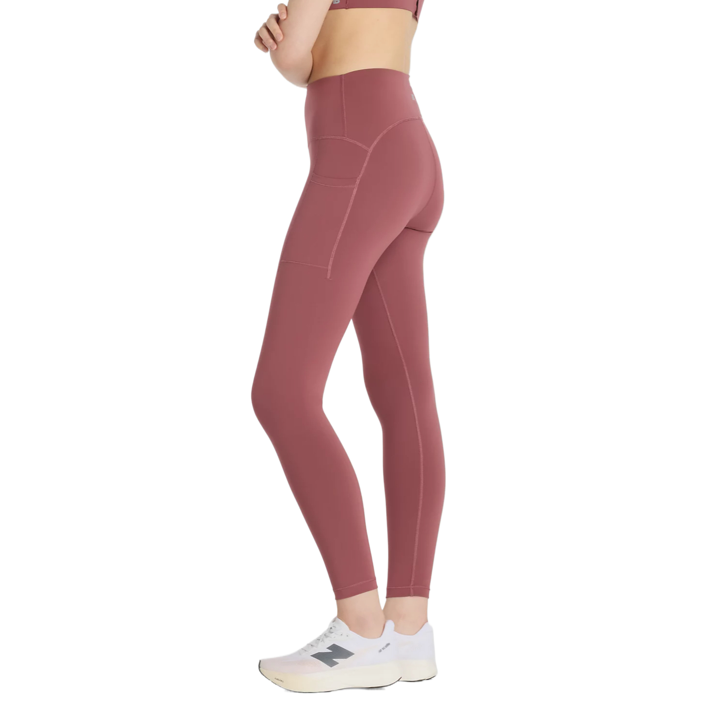 New Balance Nb Sleek Pocket High Rise Legging 25′