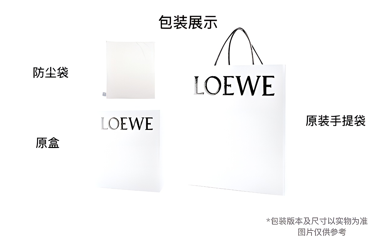Женская сумка LOEWE (черный) — фото 5