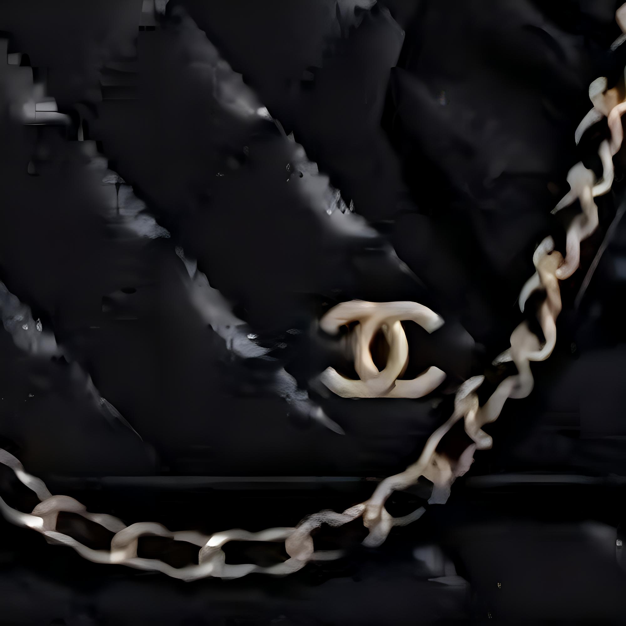 Женская сумка Chanel WOC 20K (черный) — фото 2