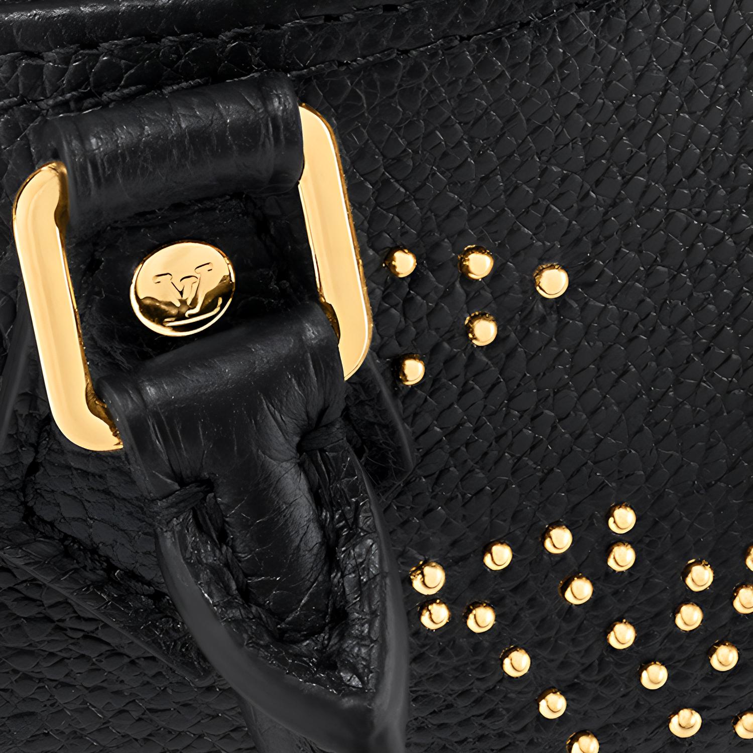 Женская сумка Louis Vuitton LOUIS VUITTON Nano Speedy (черные) — фото 5