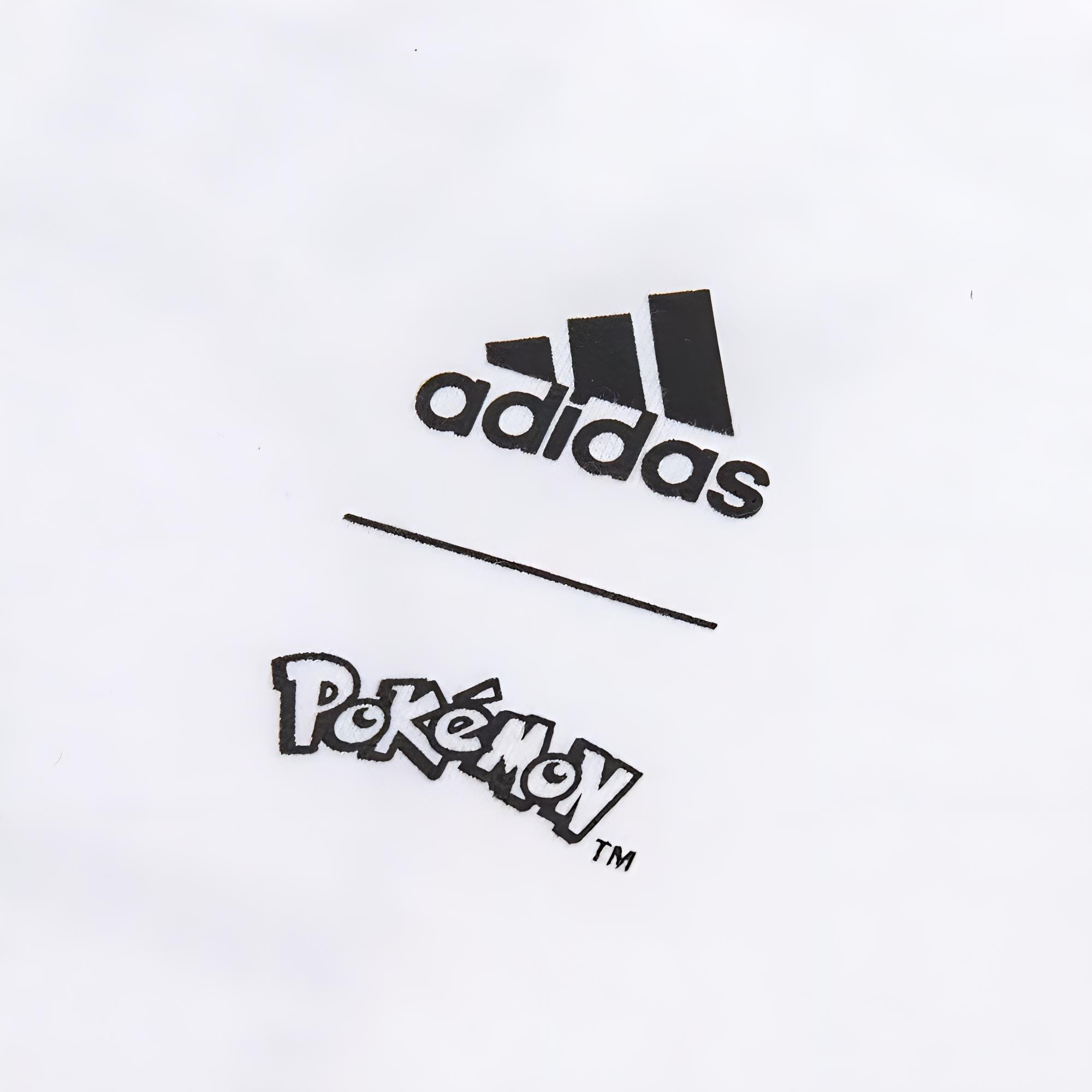 Мужское худи adidas POKEMON (белое) — фото 4