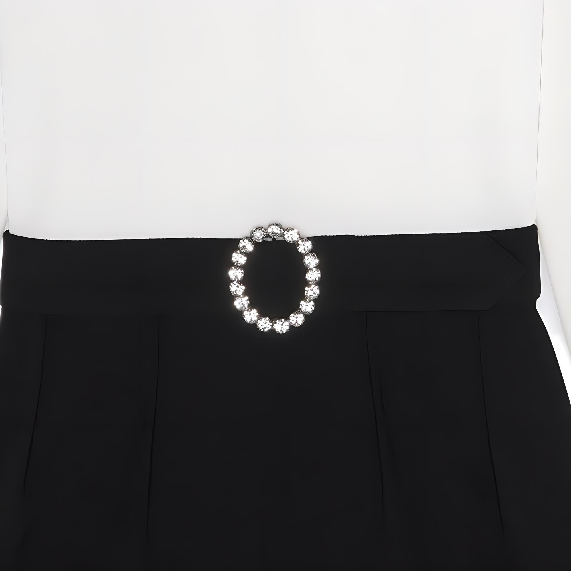 Женское боди SAINT LAURENT (белое) — фото 4