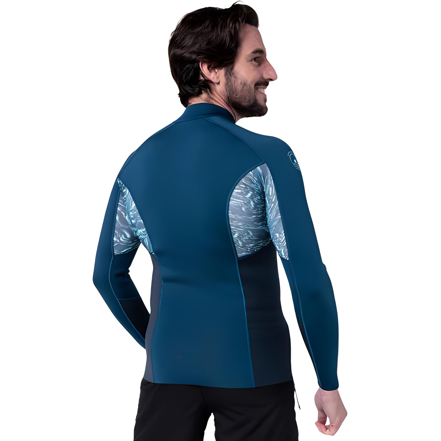 DECATHLON Diving Wetsuit Men’s Turkish Blue/dark Blue