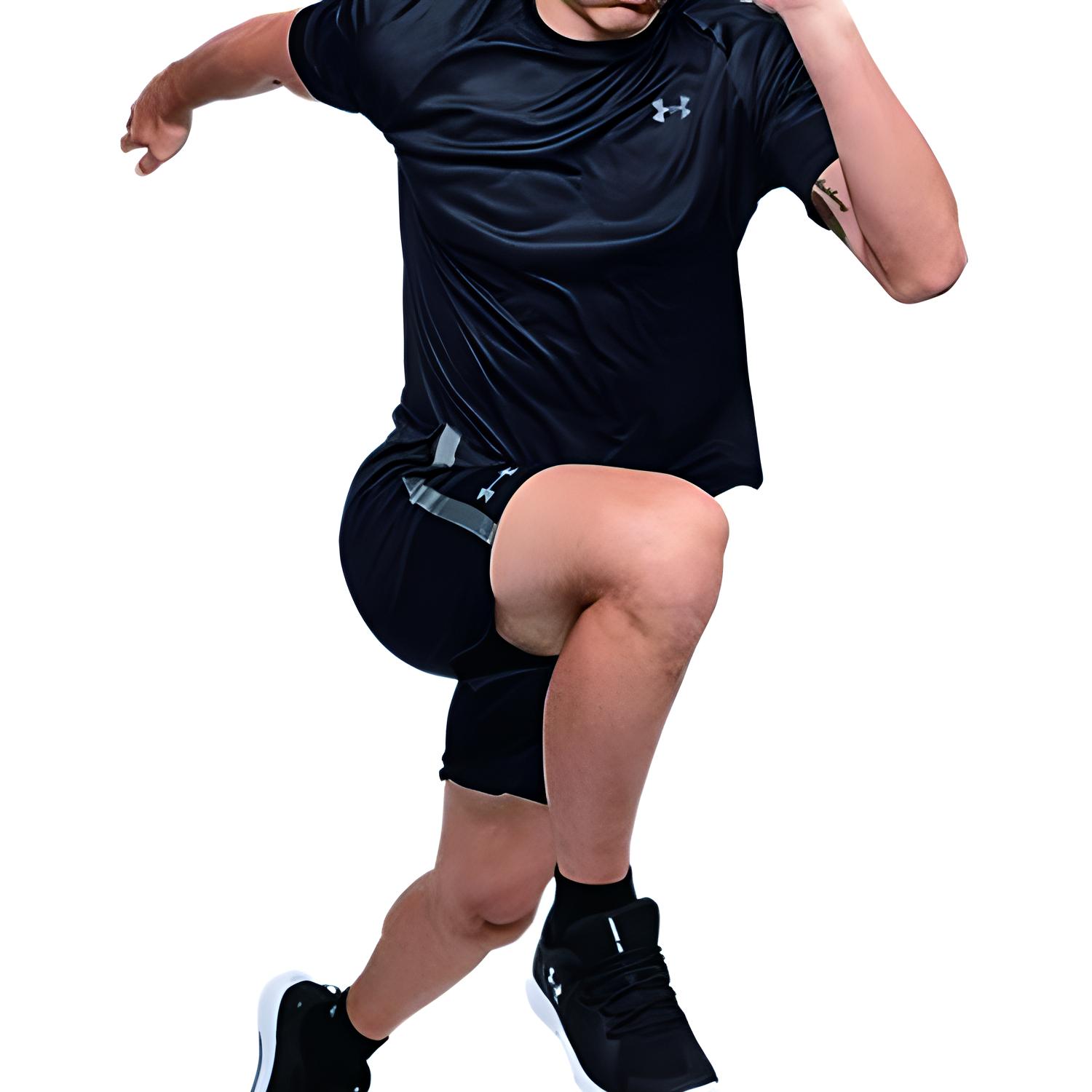Мужские шорты Under Armour Anti-Odor Sports Shorts (синие) — фото 5