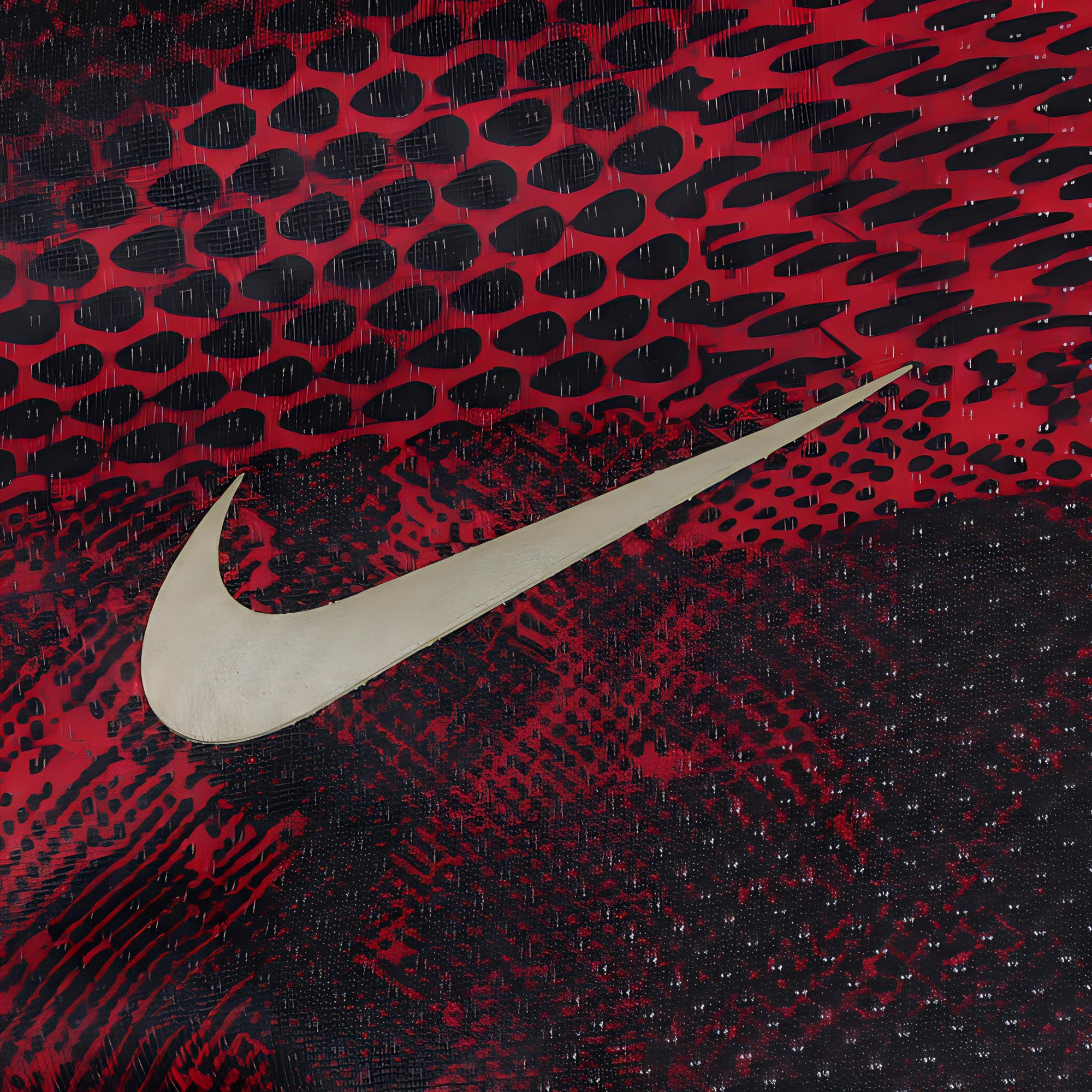 Мужская футболка Nike x LPL TES T (красная) — фото 5
