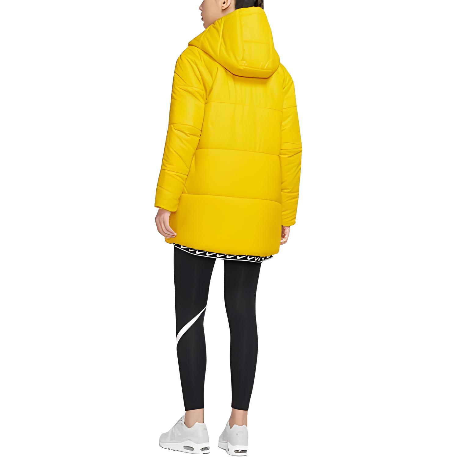Женская куртка Nike Synthetic Fill (желтая) — фото 4