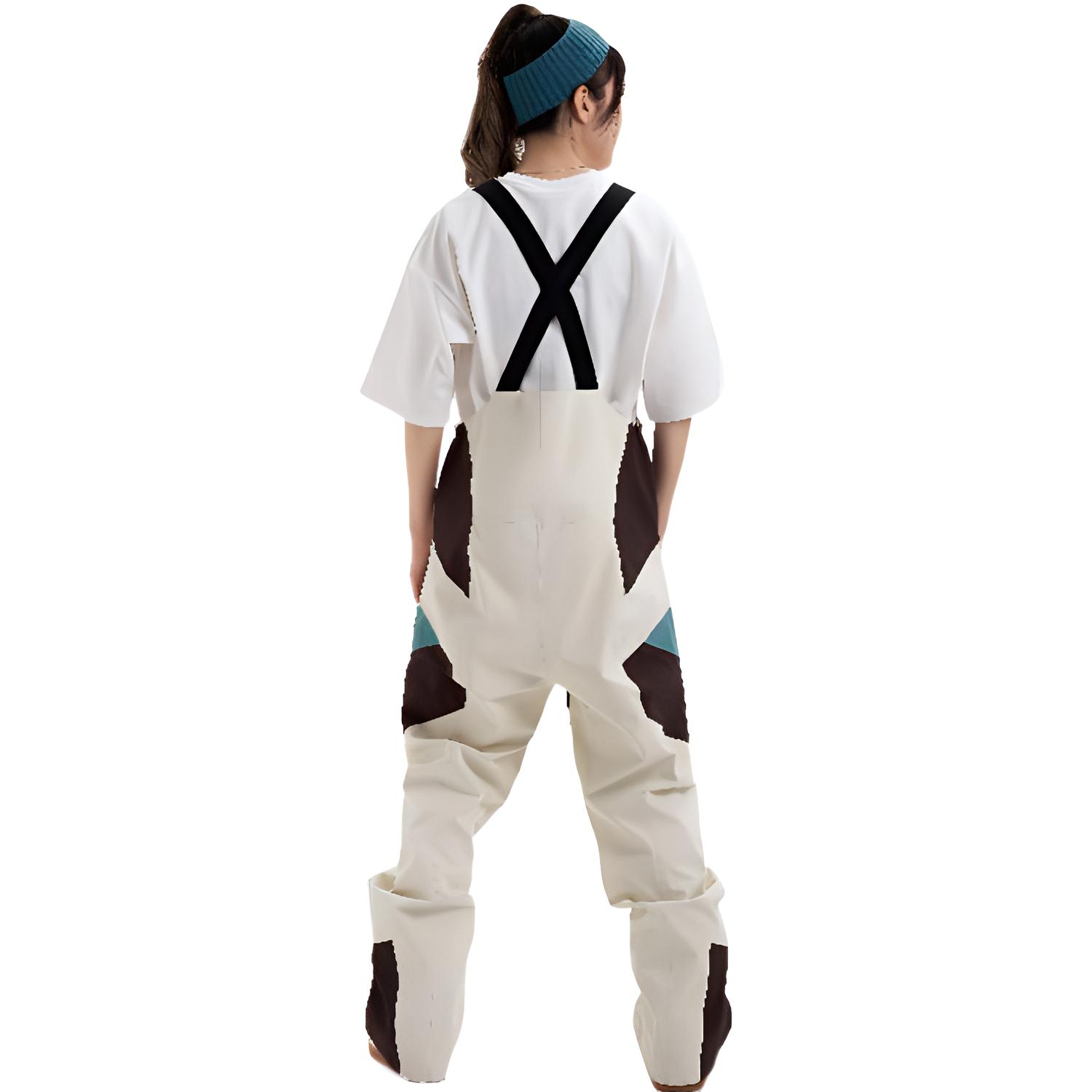 YAKKY PANG Ski Pants Unisex Coffee