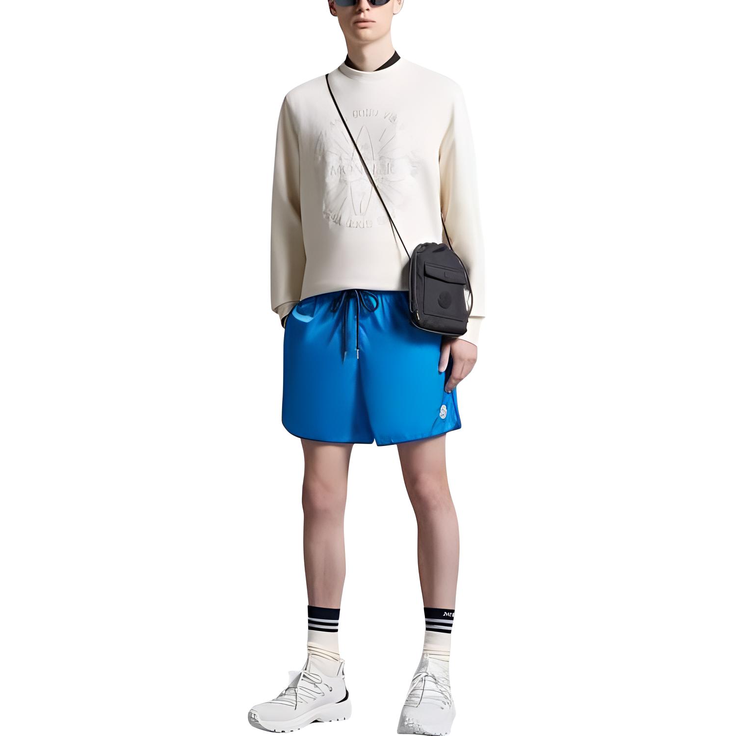 Moncler Logo patch Swim Short