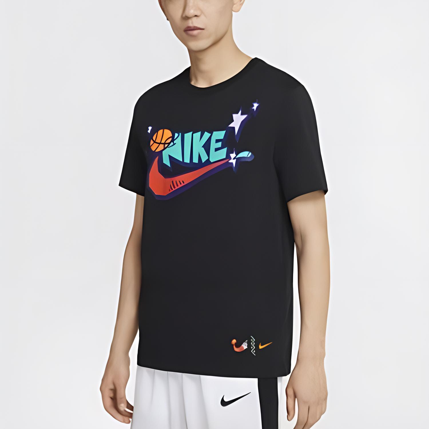 Мужская футболка Nike (черная) — фото 4