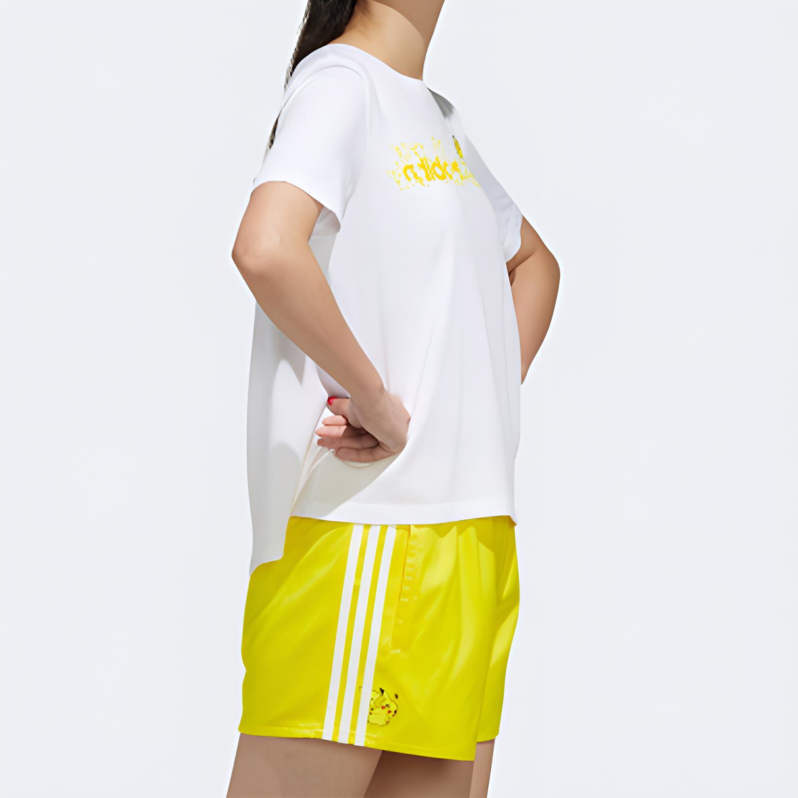 Женская футболка adidas neo (белая) — фото 3