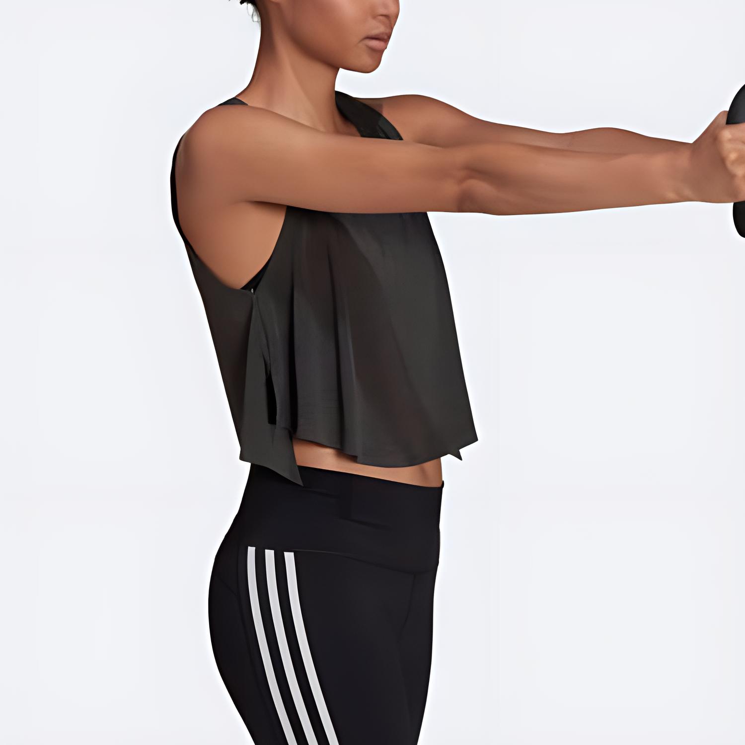 Adidas Sleeveless Sports Shirts Women’s Black