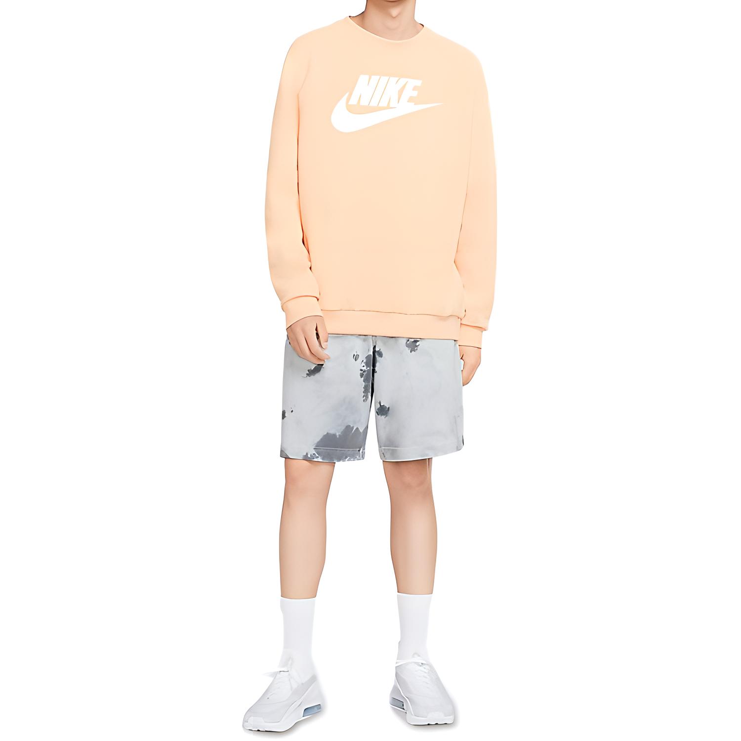 Мужские шорты Nike Sportswear French Terry (темно-серые) — фото 4